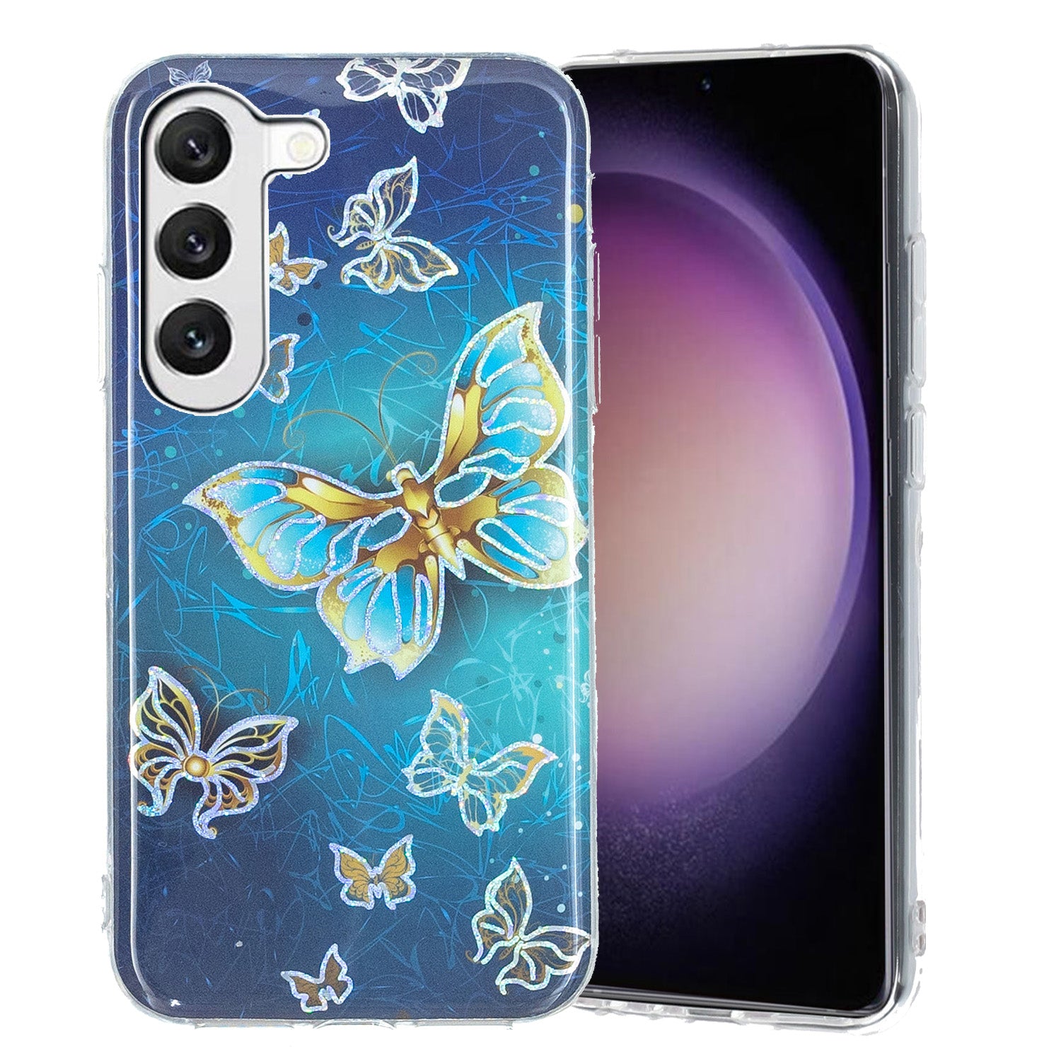 TPU Phone Case for Samsung Galaxy A14 5G Electroplating IMD Pattern Printed Phone Cover TPU Phone Case for Samsung Galaxy A14 5G Electroplating IMD Pattern Printed Phone Cover